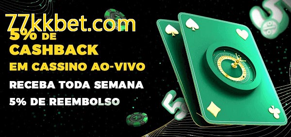 Promoções do cassino ao Vivo 77kkbet.com